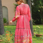 Sabrina Printed Linen Maxi