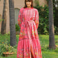 Sabrina Printed Linen Maxi