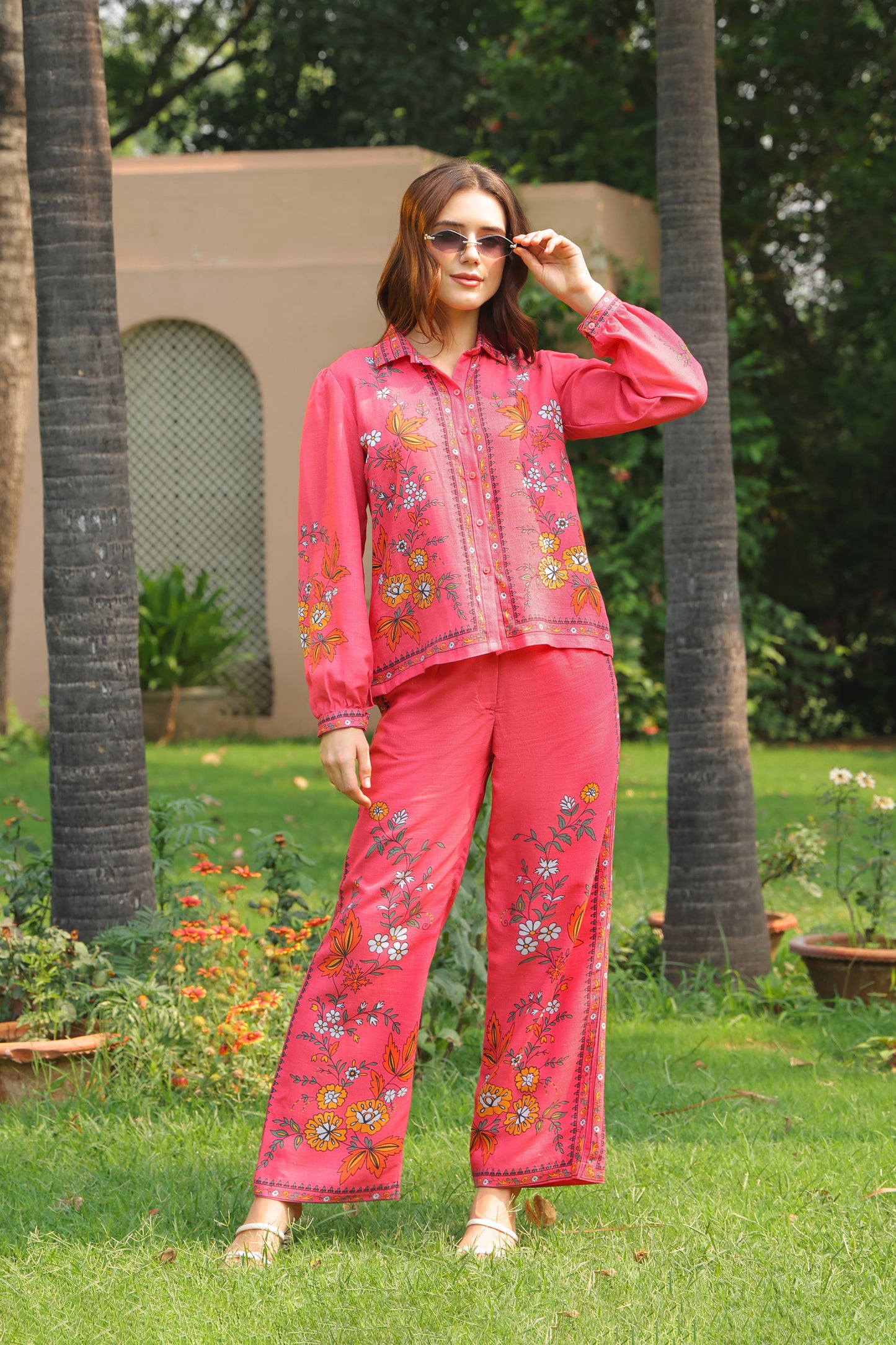 Sabrina Printed Co-ord Set (Long Pants)