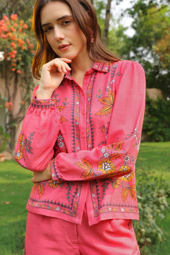 Sabrina Printed Co-ord Set (Long Pants)