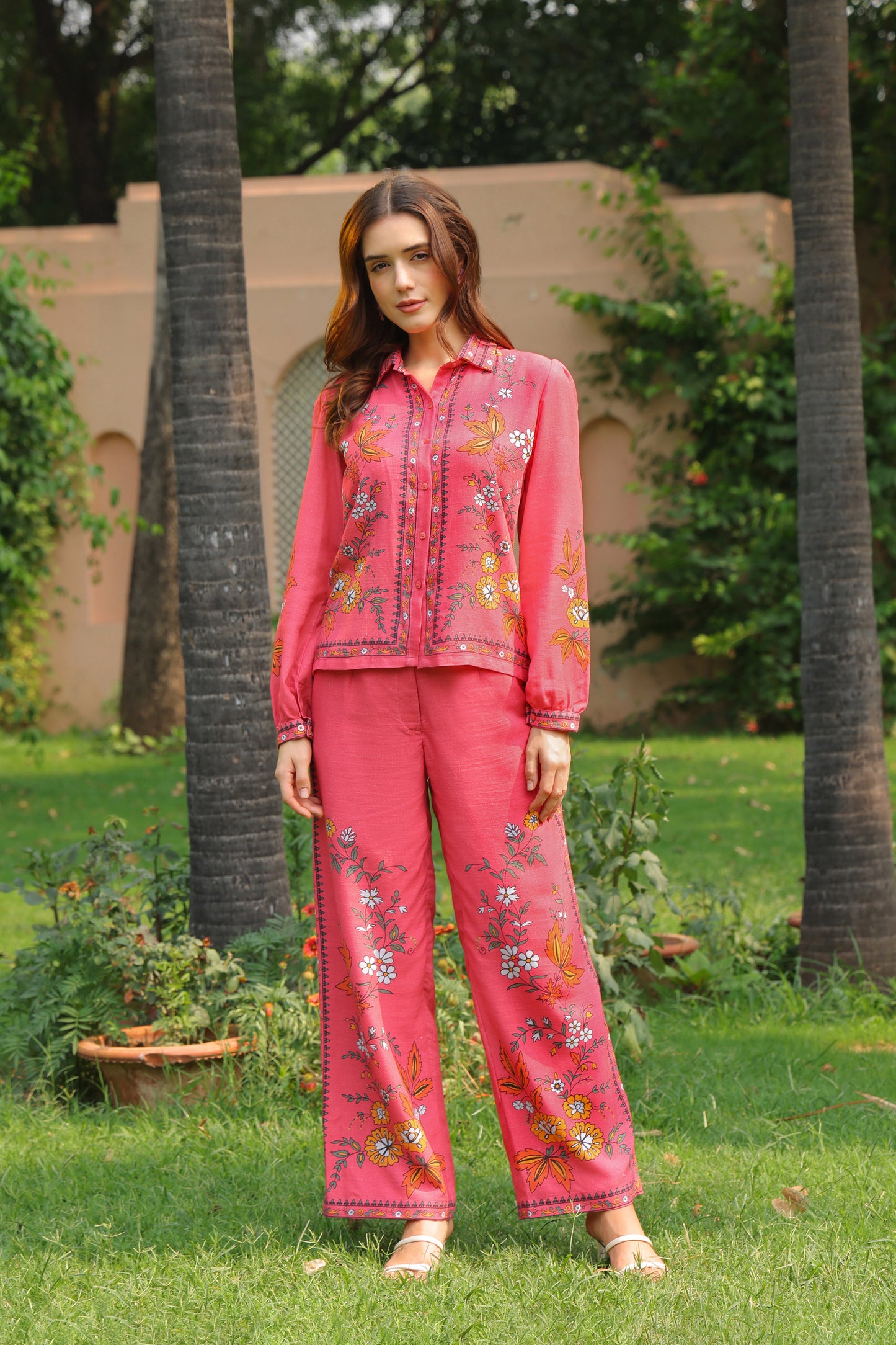 Sabrina Printed Co-ord Set (Long Pants)