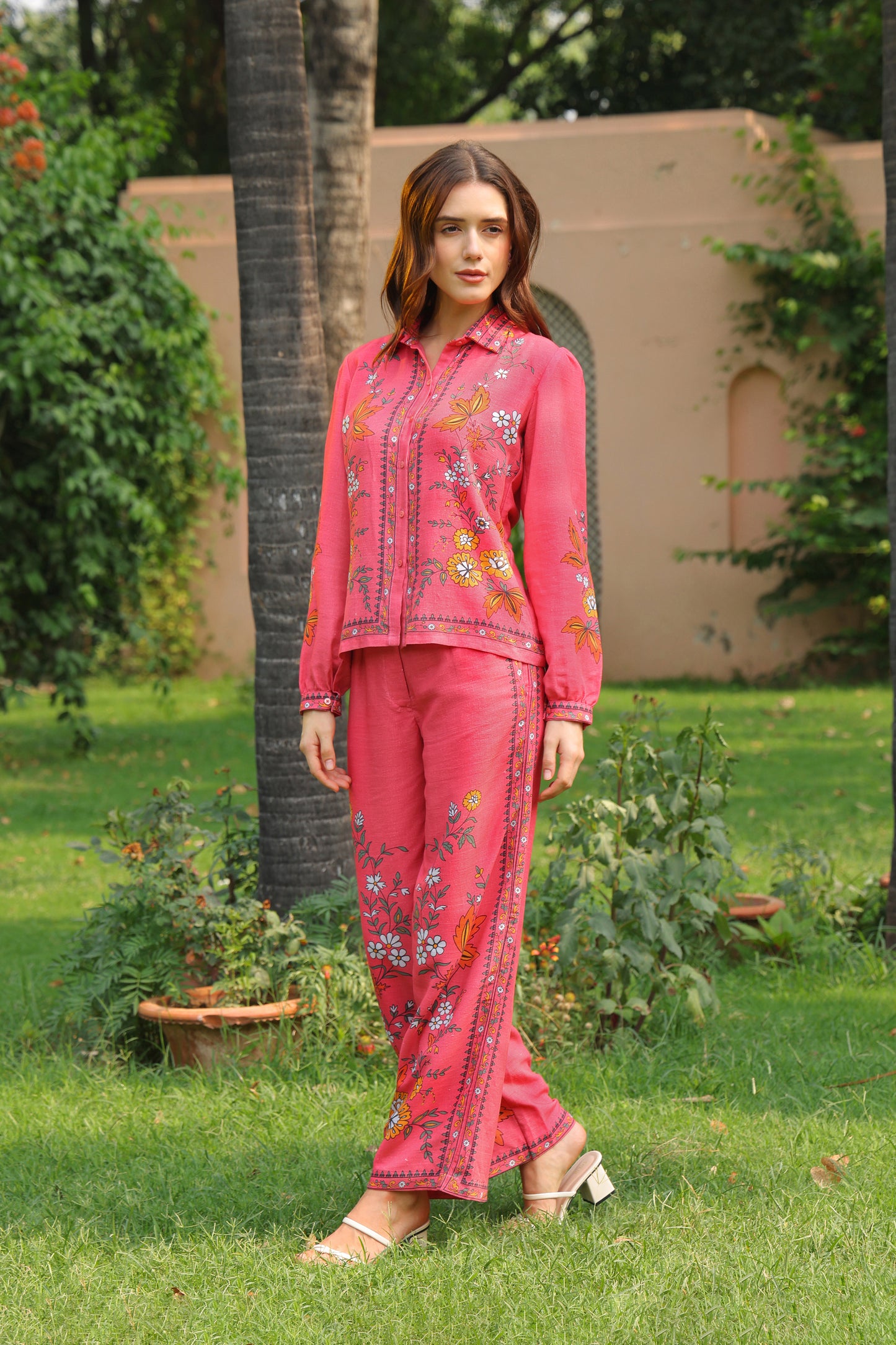 Sabrina Printed Co-ord Set (Long Pants)