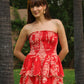 Reyna Printed Linen Dress