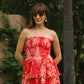 Reyna Printed Linen Dress