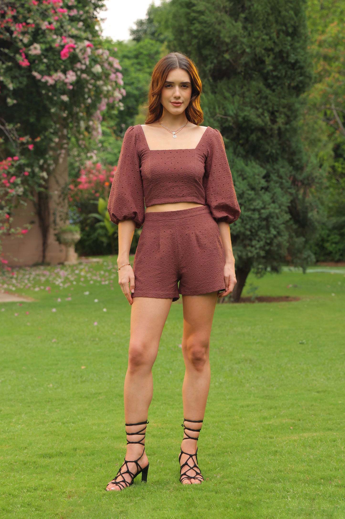 Carina Schiffli Co-ord Set