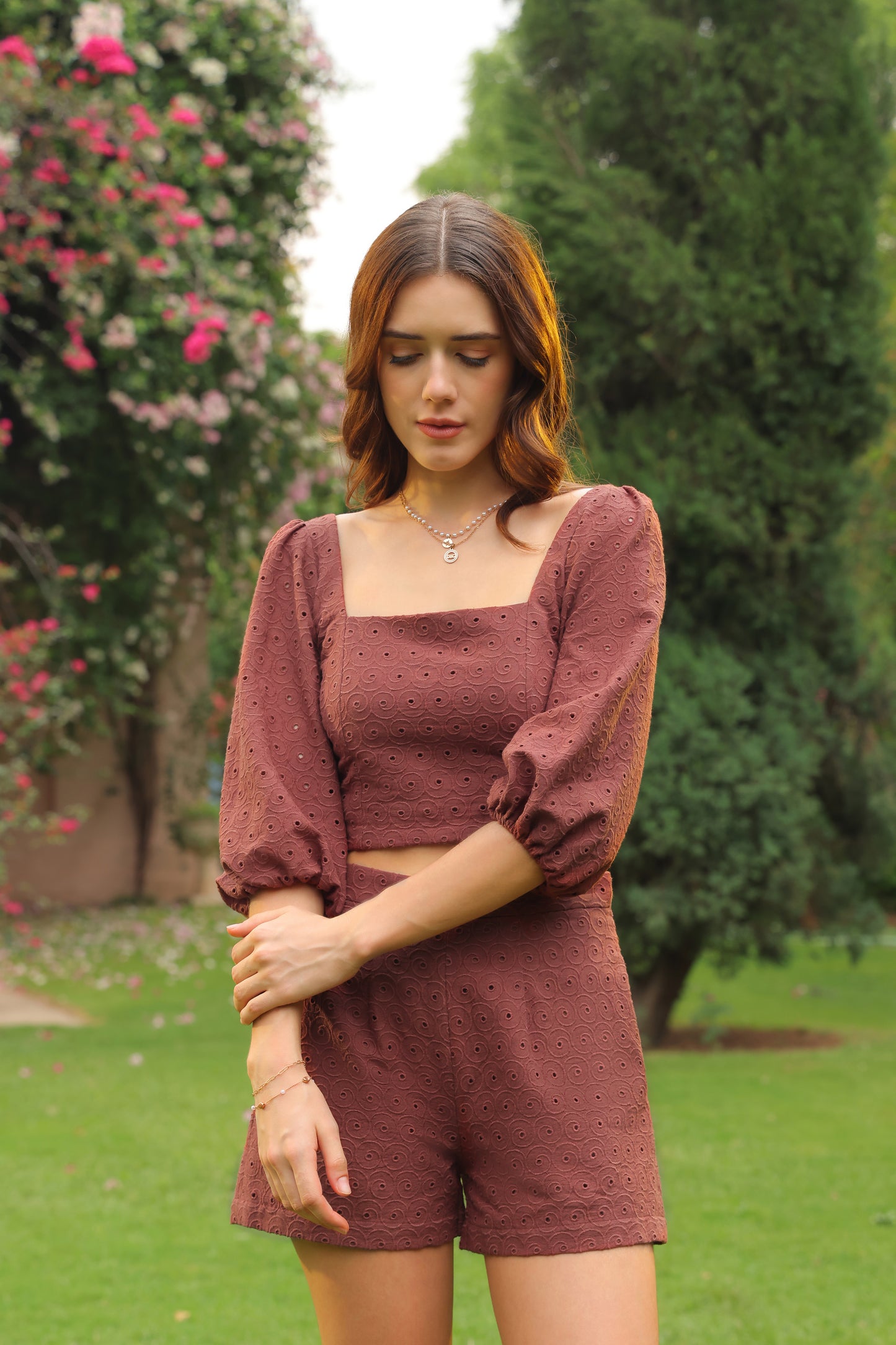 Carina Schiffli Co-ord Set