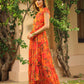 Eden Printed Wrap Dress