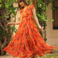 Eden Printed Wrap Dress