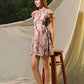 Larisa Printed Linen Dress