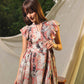 Larisa Printed Linen Dress