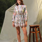 Giselle Printed Linen Dress