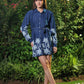Capri Embroidered Shirt Dress