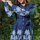 Capri Embroidered Shirt Dress