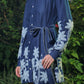 Capri Embroidered Shirt Dress