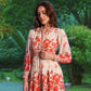 Rosalie Printed Linen Dress