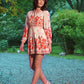 Rosalie Printed Linen Dress