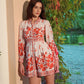 Rosalie Printed Linen Dress
