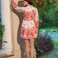 Rosalie Printed Linen Dress