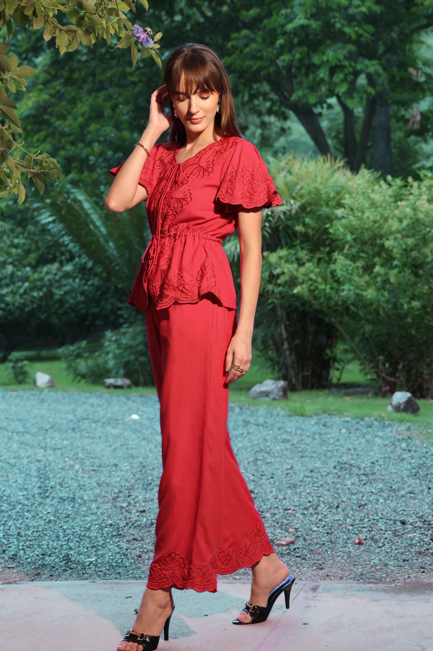 Ruby Embroidered Top