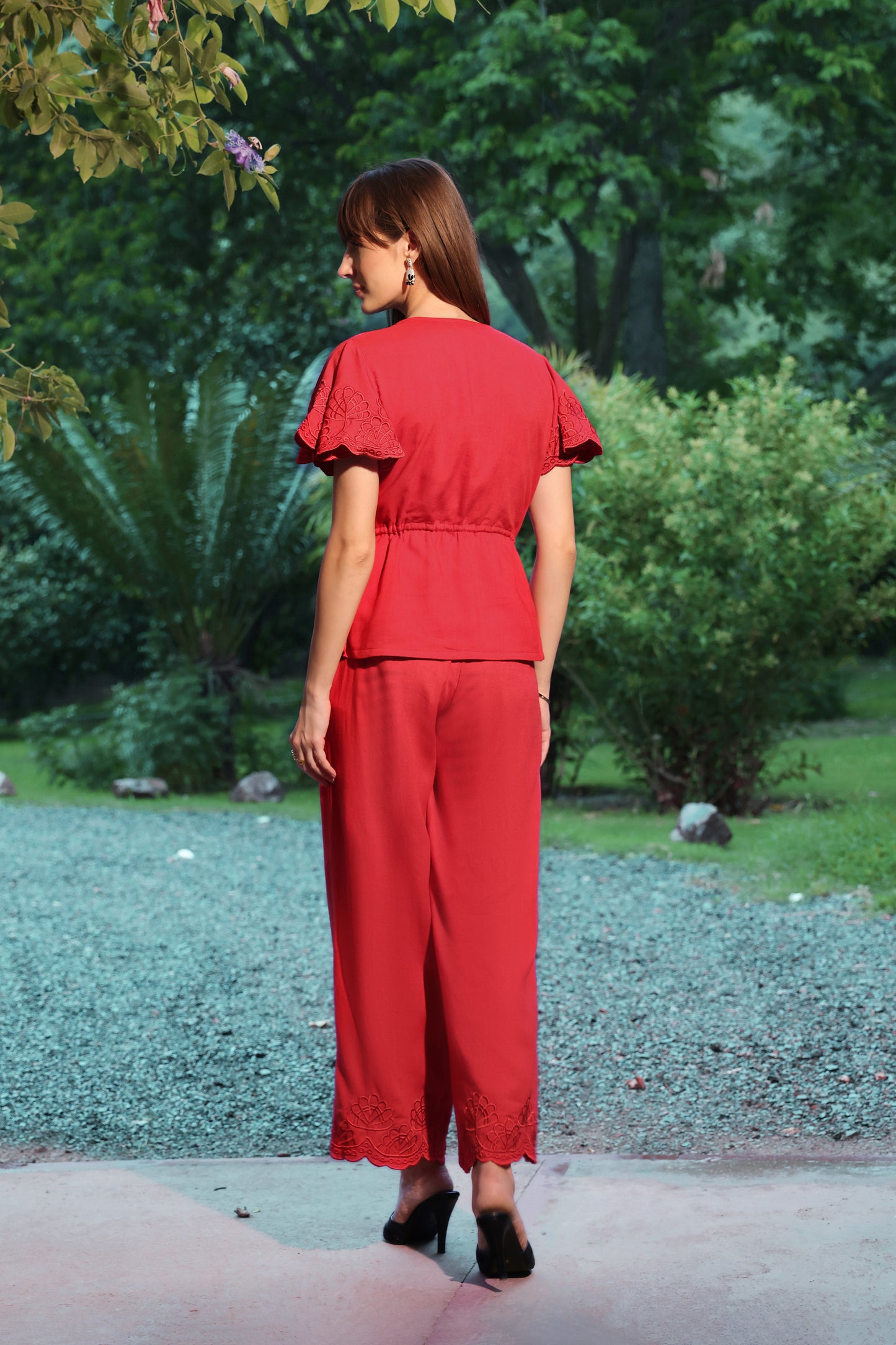 Ruby Embroidered Co-ord Set
