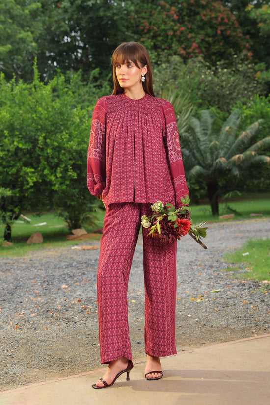 Cassie Printed Co-ord Set (Long Pants)