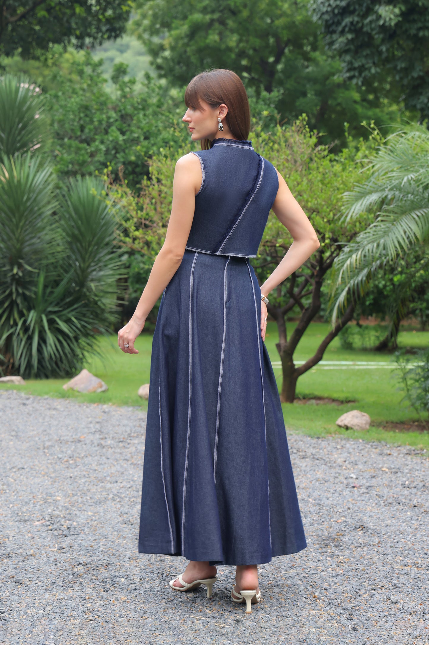 Sienna Denim Skirt Set