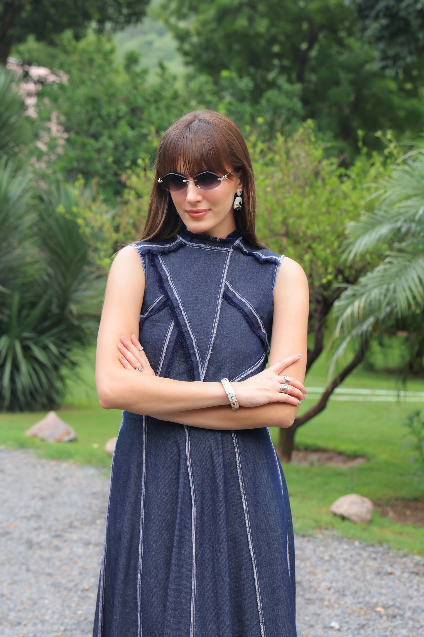 Sienna Denim Skirt Set
