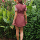 Millie Embroidered Linen Dress