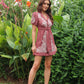 Millie Embroidered Linen Dress