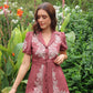 Millie Embroidered Linen Dress