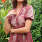 Millie Embroidered Linen Dress