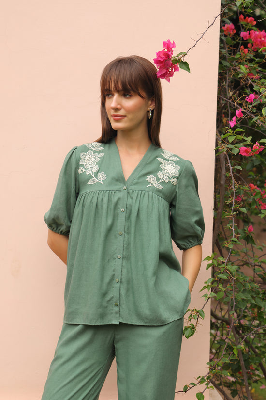 Lina Embroidered Co-ord Set