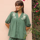 Lina Embroidered Co-ord Set
