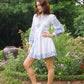 Freya Cutwork Linen Dress