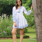 Freya Cutwork Linen Dress