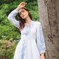 Freya Cutwork Linen Dress