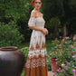 Cheryl Printed Linen Maxi