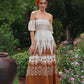 Cheryl Printed Linen Maxi