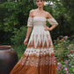 Cheryl Printed Linen Maxi