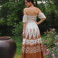 Cheryl Printed Linen Maxi