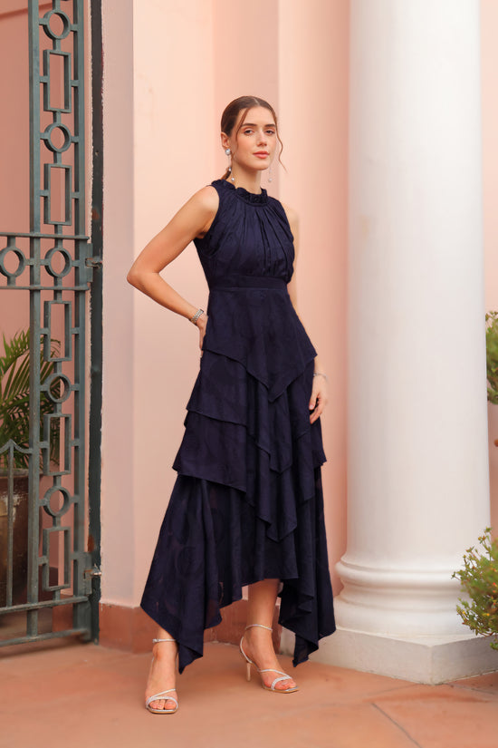 Amanda Jacquard Dress