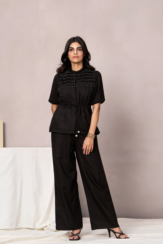 Sorella Embellished Co-ord Set (Black)