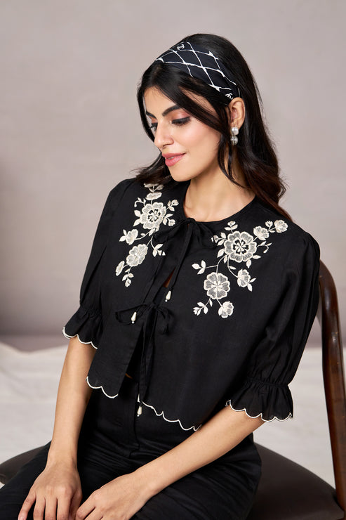 Charlotte Embroidered Top