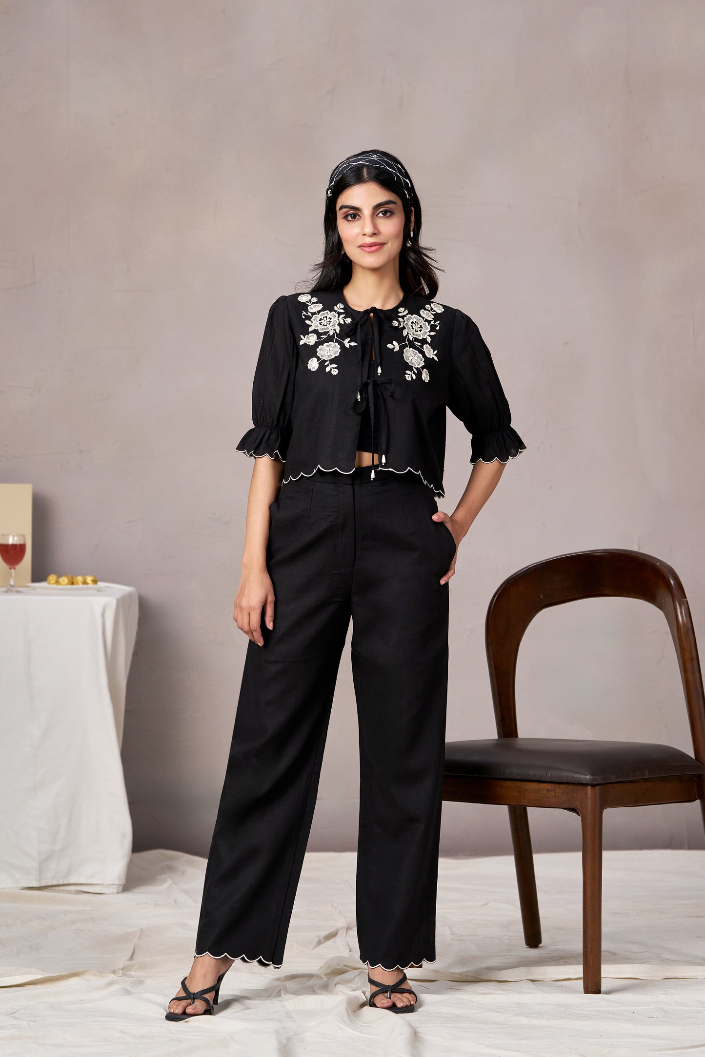 Charlotte Embroidered Co-ord Set