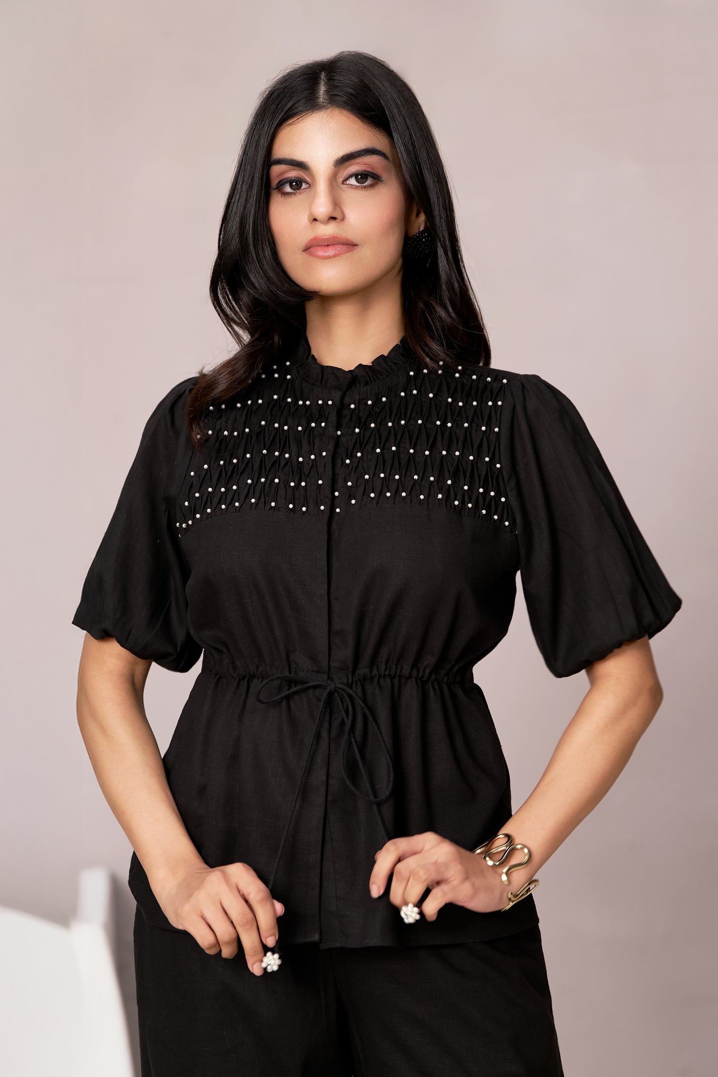 Sorella Embellished Co-ord Set (Black)