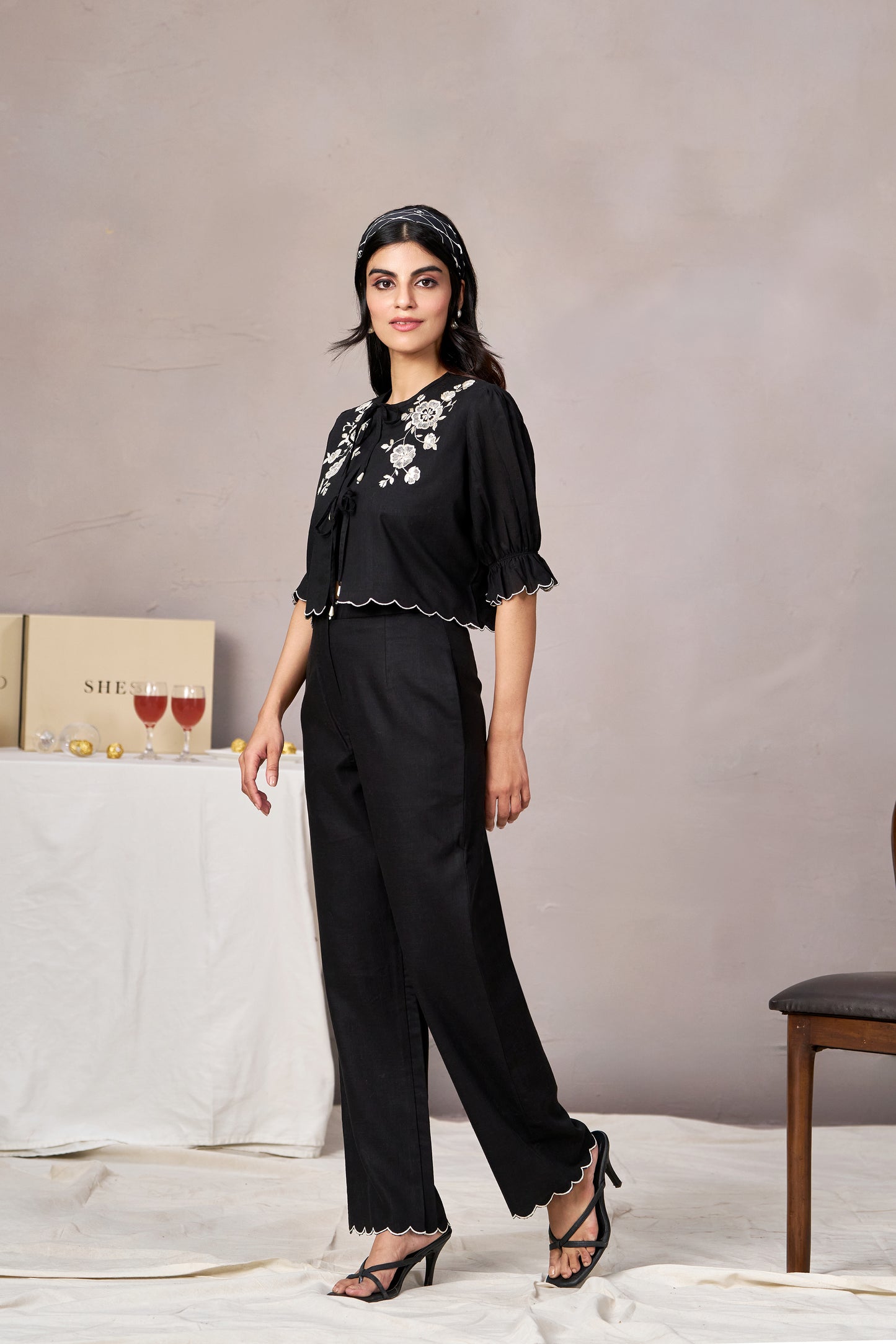 Charlotte Embroidered Co-ord Set