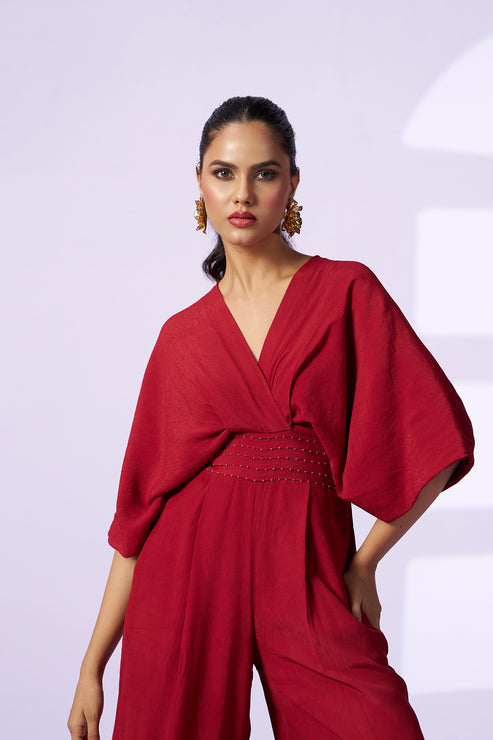Ariana Jumpsuit (Red)