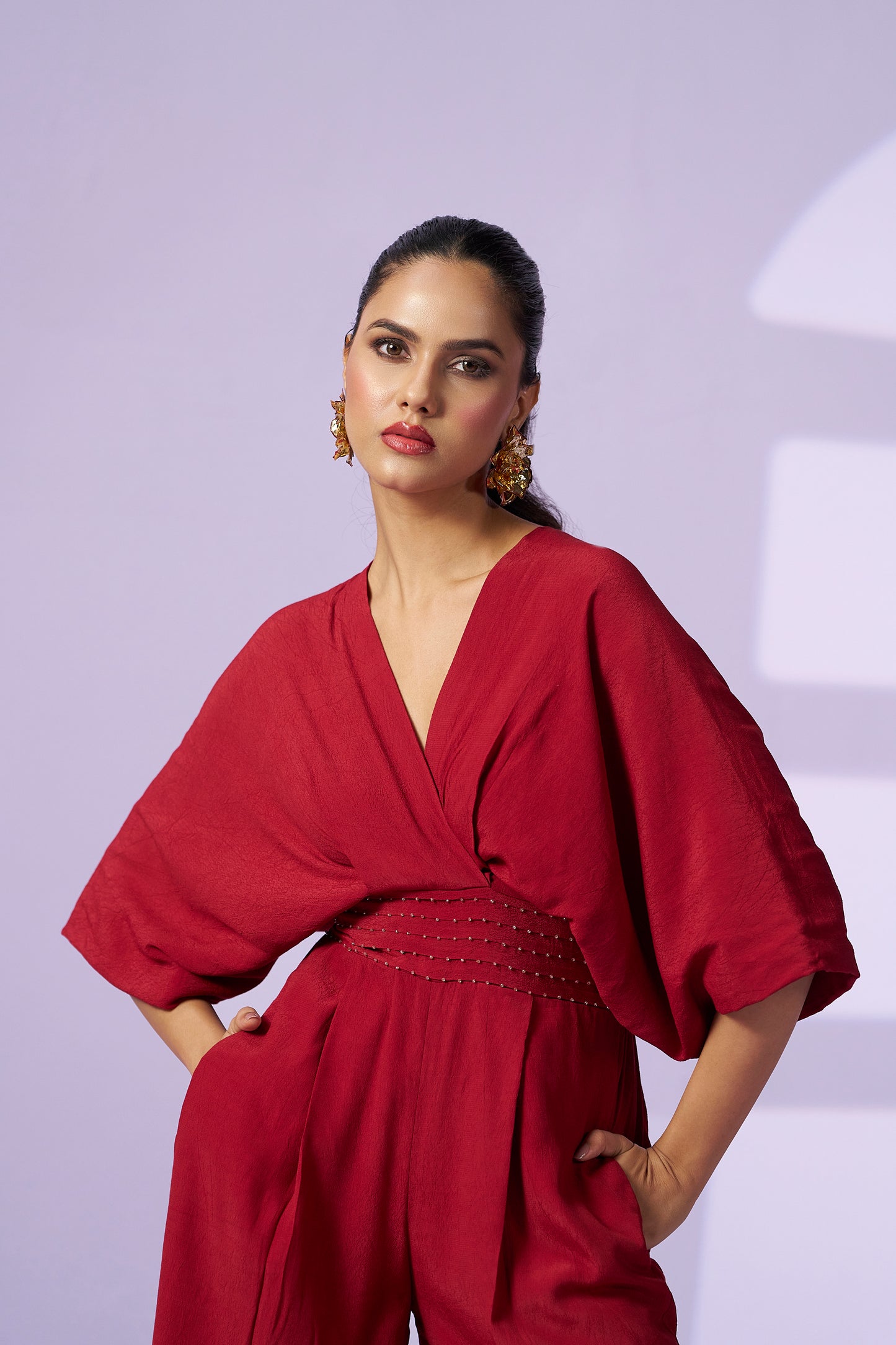 Ariana Jumpsuit (Red)