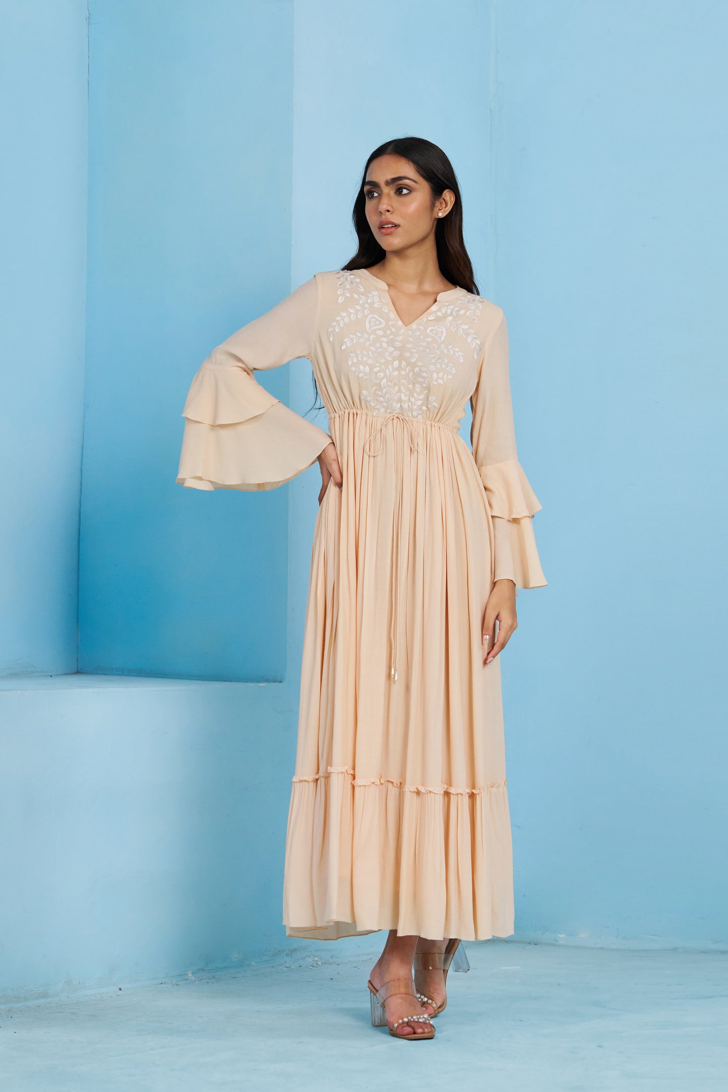 Aria Peach Maxi