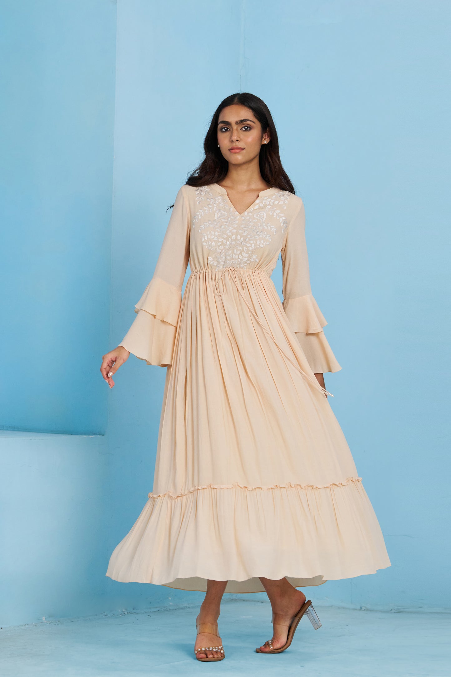 Aria Peach Maxi